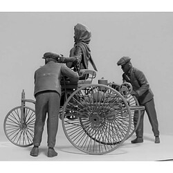 Acheter Icm Maquette Voiture Maquette Camion Benz Patent-motorwagen 1886 With Mrs. Benz & Sons