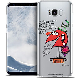 Caseink Coque Housse Etui Samsung Galaxy S8+/ Plus (G955) [Crystal Gel HD Collection Les Shadoks ? Design Intelligent - Souple - Ultra Fin - Imprimé en France]