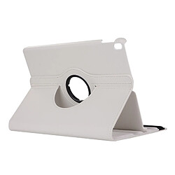 Wewoo Housse Étui Coque en cuir à rotation horizontale à 360 degrés avec texture Litchi pour iPad Pro 11 pouces 2018 H support Blanc pas cher