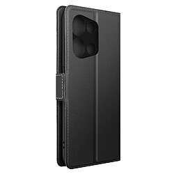 Avizar Étui pour Oppo Reno 8 Pro 5G Portefeuille Support Finition Striée Noir / Gris