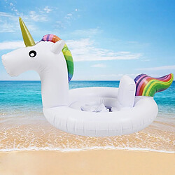 Acheter Wewoo Bouée blanc Les enfants d'été l'eau gonflable en forme de Licorne en de piscine Ride-on Bague de natation Flotteurs, taille: 170 * 120cm