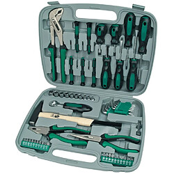 Brüder Mannesmann Ensemble d'outils 57 pcs Vert 29057