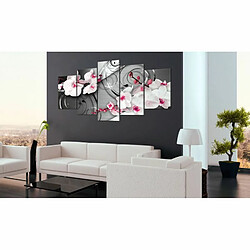 Paris Prix Tableau Imprimé With Raspberry Accent 100 x 200 cm