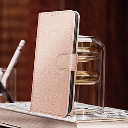 Acheter Avizar Housse iPhone 14 Pro Clapet Portefeuille Fonction Support Vidéo Rose Gold