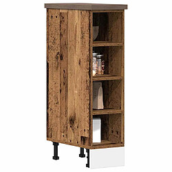 vidaXL Armoire de plancher vieux bois 20x44,5x81,5cm bois d'ingénierie