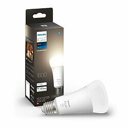 Philips Hue Ampoule LED Intelligente E27 15.5W 1600 lm A67 Hue White Blanc chaud 2700K Ledkia Ampoule LED Intelligente E27 15.5W 1600 lm A67 Hue White 2700K