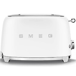 Grille-pains 2 fentes 950w blanc - tsf01whmeu - SMEG