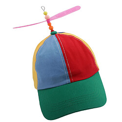 Chapeau de tête de bambou en hélice parent-enfant Chapeau de baseball Duck Tongue Hat Adultes pas cher