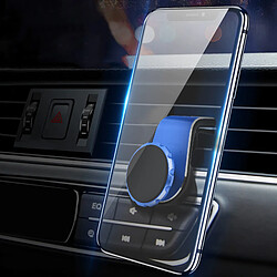 Avis Avizar Support voiture Smartphone Système aimanté Fixation grille d'aération - Bleu