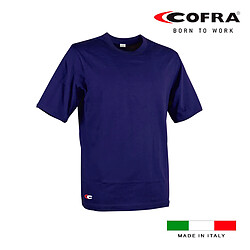 T-shirt à manches courtes homme Cofra Zanzibar Blue marine M