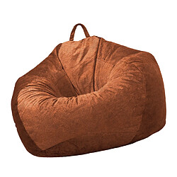 Couverture de sac de fèves de stockage en daim, peluche enfants