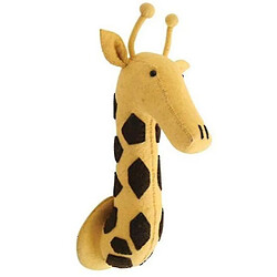 Universal Bravo en peluche d'animal - Swan, girafe et éléphant flamanto tête pour mur mur26