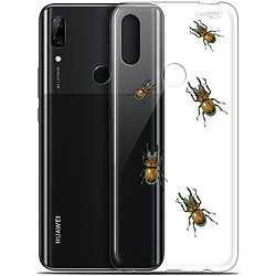 Caseink Coque arrière Huawei P Smart Z (6.6 ) Gel HD [ Nouvelle Collection - Souple - Antichoc - Imprimé en France] Petits Scarabés