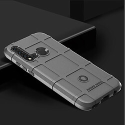 Wewoo Coque Étui de protection en silicone antichoc robuste pour Huawei Nova 5i / P20 Lite 2019 gris