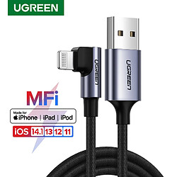 Universal Câble de données USB noir Câble de chargeur de téléphone pour 12 Mini Pro Max 2.4A câble de données de charge rapide éclair