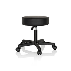 Acheter Tabouret / tabouret pivotant / siège de travail OPERATOR I simili-cuir noir hjh OFFICE