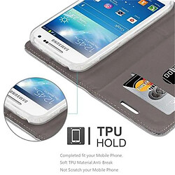 Cadorabo Coque Samsung Galaxy S4 MINI Etui en Gris pas cher