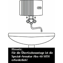 Acheter AEG 231216 MTE 570 Mini chauffe-eau électronique 5,7 kW