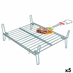 Grill Algon Double zingage 30 x 35 cm (5 Unités)