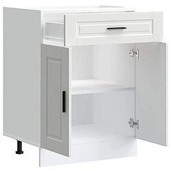 Acheter vidaXL Armoire de cuisine Porto blanc bois d'ingénierie