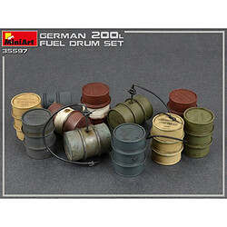 Avis Mini Art German 200l Fuel Drums Ww2 - Décor Modélisme