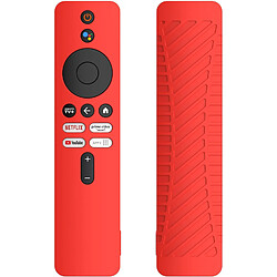 SANAG Silicone Coque Compatible Avec Xiaomi Mi Box 4K Tv(2Nd Gen) Telecommande, Antiderapant etui De Protection Remote Caque Case Housse Pour Xiaomi Mi Box 4K Tv Remote 2Nd Generation(Rouge)