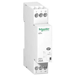 Schneider Electric contacteur - ict+ silence - 1no - 20a - 230vca - schneider acti9 a9c15030