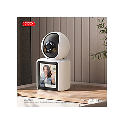 Jaym Camera Wifi Pour Interieur avec Ecran Digital pour appel visio - Rotative 350° Et Inclinable 68.5°