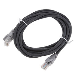 Câble de réseau Ethernet RJ45 Ethernet Cat5e, câble de correction de réseau local 3 mètres