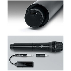 Avis Muse Microphone sans-fil (RF) SONO unidirectionnelle cardioïde - Jack 6.35 mm - Adaptateur Jack 3.5 mm