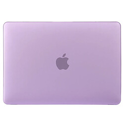 Wewoo Housse Étui Violet pour 2016 Macbook Pro 13.3 pouce A1706 & A1708 Ordinateur Portable Texture Givrée PC Cas de Protection