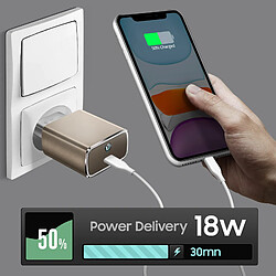 Avis Chargeur Mural USB-C Power Delivery 18W Original Google Gris