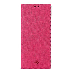 Etui en PU auto-absorbé rose pour votre Sony Xperia 10 II