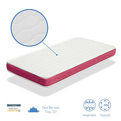 Acheter Dormalit Matelas Bébé ADA 60X120 Epaisseur 10 CM - Noyau mousse perforée