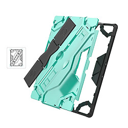 Avis Coque en TPU armure avec béquille vert pour votre Lenovo Tab M10 TB-X605F