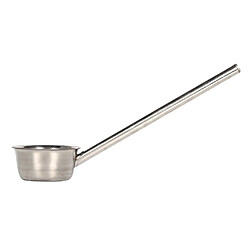 Louche en acier inoxydable à long manche versant la soupe de vin Scoop Kitchen Supplies 16x35cm