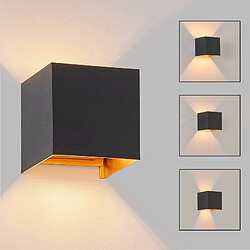 ZMH Wall Lamp Indoor LED Wall Lamp - Upper and Lower Outdoor Light Wall IP65