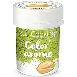 Scrapcooking Colorant alimentaire vert - arôme pistache 10 g