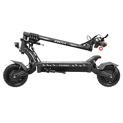 YUME HAWK Scooter électrique, pneus tout-terrain sans chambre à air 10x3,15", moteur 1200 W*2