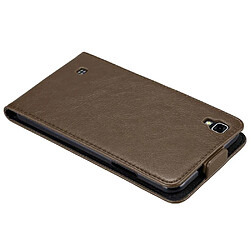 Acheter Cadorabo Coque LG X POWER Etui en Marron