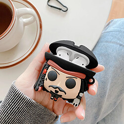 Avis GUPBOO Airpods Coque Housse Étui Protecteur Compatible pour AirPods1/2-Caricature de capitaine pirate personnalisée