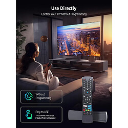 SANAG Telecommande Rc1822 Medion Pour Medion Tv, Telecommande De Rechange Pour Medion Ultra Hd Smart Tv Avec Boutons Netflix Medion Prime Video Msn: 40069104 pas cher