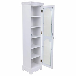 Avis Armoire Alexandra House Living Blanc Mirror Bois MDF 20 x 98 x 24 cm