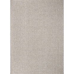 Thedecofactory BANGALOR - Tapis d'extérieur/intérieur aspect jute gris 160x230