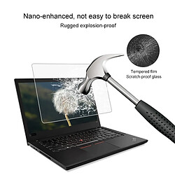 Avis Wewoo Film de verre trempé plein écran de dureté de surface de 0,4mm 9H pour Lenovo ThinkPad A485 14 pouces