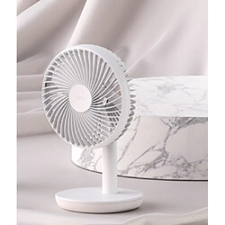 Avis Universal Ventilateur de bureau silencieux 65 degrés, hauteur de la tête, vitesse du vent réglable 4000mAh, lampe chargeable C, ventilateur portable