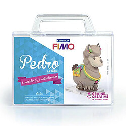 Graines Creatives Coffret pâte polymère Ma première figurine - Pedro le lama