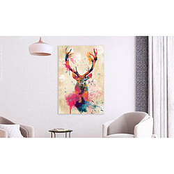 Artgeist Tableau - Watercolor Deer (1 Part) Vertical [20x30]