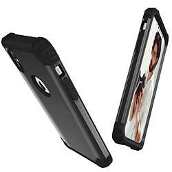 Avis Wewoo Coque Étui de protection pour PC + Silicone de série Diamond iPhone X Noir