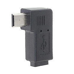 Avis Universal Mini USB mâle à micro usb adaptateur féminin noir